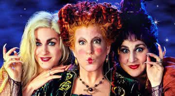 Sarah Jessica Parker, Bette Midler e Kathy Najimy em "Abracadabra" - Divulgação/Disney