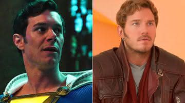 Adam Brody, de "Shazam!", fez teste para viver Peter Quill em "Guardiões da Galáxia" - Reprodução/Warner Bros. Pictures/Marvel Studios