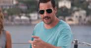 Adam Sandler no filme Mistério no Mediterrâneo, da Netflix - Netflix