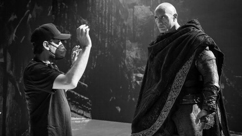 "Adão Negro": Dwayne Johnson comemora última semana de filmagens com fotos inéditas dos bastidores - Reprodução/Instagram
