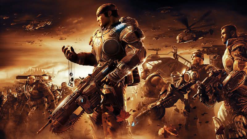 Adaptação live-action do game "Gears of War' terá roteirista de "Duna" - Reprodução: Epic Games