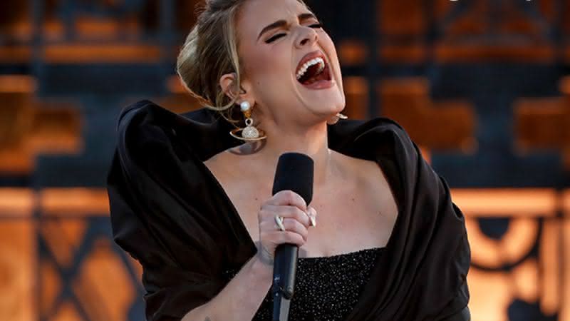 Adele performando no especial “One Night Only” - (Divulgação/Globoplay)