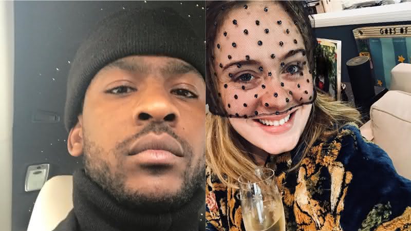 Skepta e Adele são amigos há anos - Reprodução/Instagram