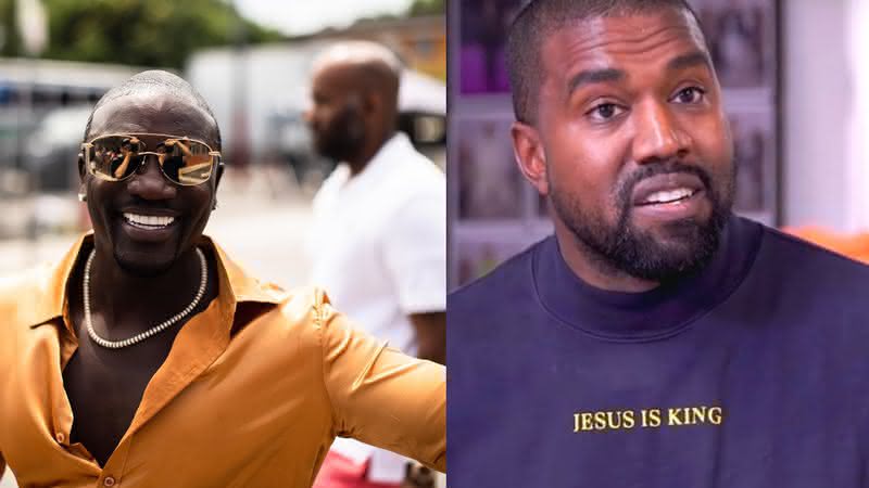 Akon quer ser vice-presidente em campanha de Kanye West - Instagram/YouTube