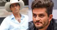 Marcos Harter e Alberto Cowboy, ex-participantes do BBB - Globo