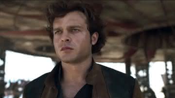 Alden Ehrenreich no filme "Han Solo: Uma História Star Wars" - Divulgação/Lucasfilm