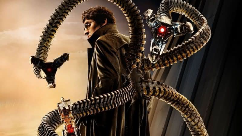 Alfred Molina confirmou o retorno de seu Doutor Octopus no terceiro filme do Homem-Aranha, "No Way Home" - Divulgação/Sony Pictures