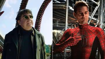 Alfred Molina relembra momento de choro ao reencontrar Tobey Maguire, em "Homem-Aranha 3" - Reprodução/Sony Pictures