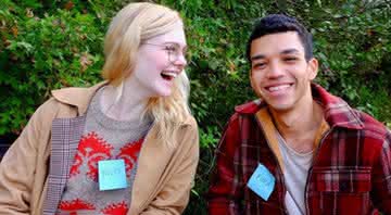 Elle Fanning e Justice Smith interpretar os personagens literários Violet Markey e Justice Smith - Reprodução/Instagram