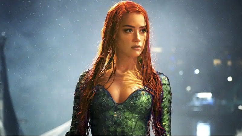 Amber Heard nega rumores sobre ter sido removida de "Aquaman 2" - Divulgação/Warner Bros.