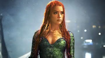 Amber Heard nega rumores sobre ter sido removida de "Aquaman 2" - Divulgação/Warner Bros.