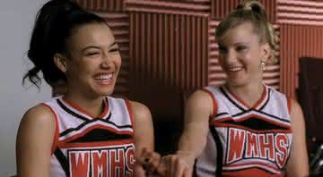 Naya Rivera e Heather Morris em cena de Glee - Divulgação/FOX