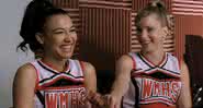 Naya Rivera e Heather Morris em cena de Glee - Divulgação/FOX