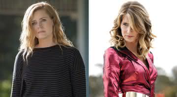 Amy Adams e Laura Dern em produções do canal pago - HBO