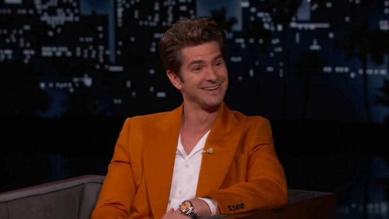 Andrew Garfield conta decepção sobre não indicações de "Homem-Aranha 3" no Oscar - Reprodução/Jimmy Kimmel Live