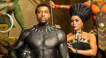 Angela Bassett interpretou a mãe de Chadwick Boseman em "Pantera Negra" - (Divulgação/Marvel Studios)