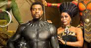 Angela Bassett interpretou a mãe de Chadwick Boseman em "Pantera Negra" - (Divulgação/Marvel Studios)