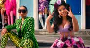 Cena do clipe Me Gusta, parceria de Anitta com Cardi B e Myke Towers - Reprodução/YouTube