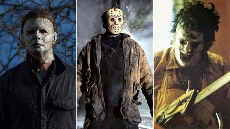 Michael Myers, Leatherface e Jason Voorhees: três antagonistas de filmes de terror - Divulgação