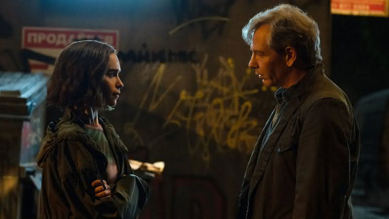 Antes de viver a filha dele em "Invasão Secreta", Emilia Clarke tinha um fã-clube de Ben Mendelsohn, intérprete de Talos na série da Marvel - Divulgação/Marvel Studios
