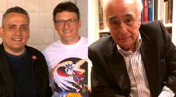 Diretores de Vingadores, Joe e Anthony Russo, responderam aos comentários de Martin Scorsese sobre os filmes da Marvel - Instagram