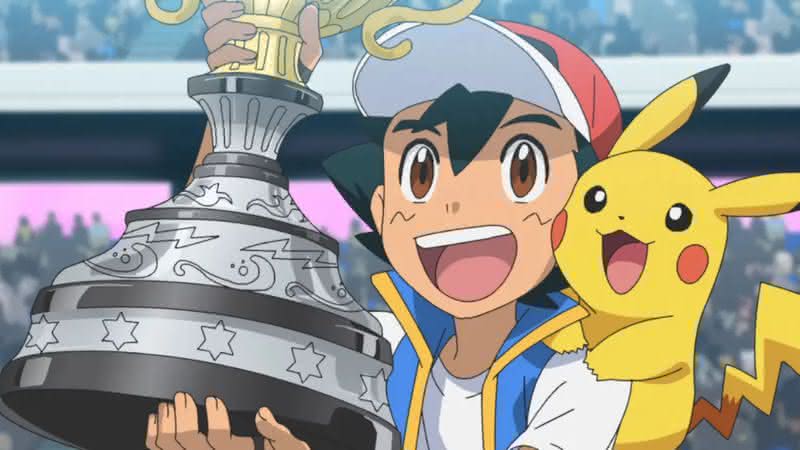 Após 25 temporadas, Ash conquista o título mundial e se torna mestre Pokémon - Divulgação/OLM, Inc.