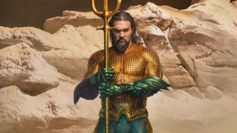 Jason Momoa vive o herói Aquaman nos filmes do DCEU - (Divulgação/Instagram)