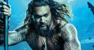 Jason Momoa como protagonista de Aquaman - Divulgação/Warner Bros.