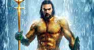 Jason Momoa como Aquaman no filme live-action do herói - Divulgação