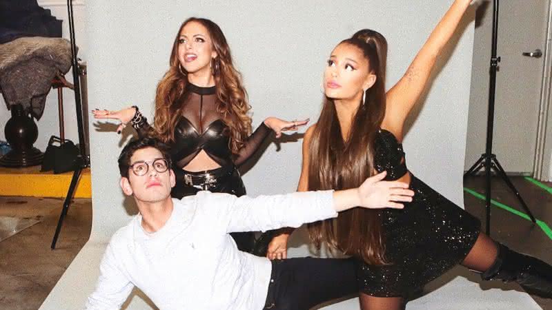 Ariana Grande compartilhou momento com ex-colegas de Brilhante Victória nas redes sociais - Instagram