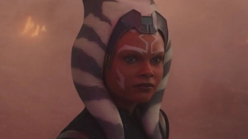 Ariana Greenblatt, de "Barbie" e "Vingadores: Guerra Infinita", vive a versão mais jovem de Ahsoka Tano na série de "Star Wars" - Reprodução/Disney+