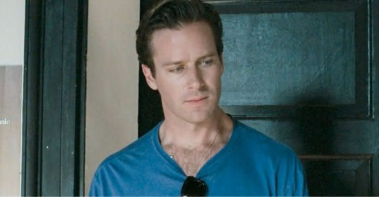 Armie Hammer, de "Me Chame Pelo Seu Nome", está sendo acusado de estupro - Divulgação/Sony Pictures