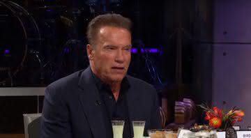 Arnold Schwarzenegger no programa de James Corden - YouTube/The Late Late Show