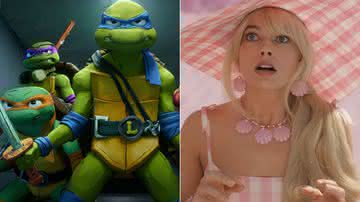 Leonardo, Donatello, Raphael e Michelangelo debocham de Barbie em nova prévia de "As Tartarugas Ninja: Caos Mutante" - Divulgação/Netflix