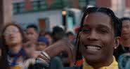 A$AP Rocky no clipe de 'Tony Tone'. Reprodução/YouTube