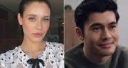 Daniela Melchior e Henry Golding viverão casal no longa - (Reprodução/Instagram/Universal Studios)