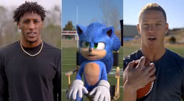 Sonic em atletas no comercial do Super Bowl 2020 de Sonic: O Filme - YouTube