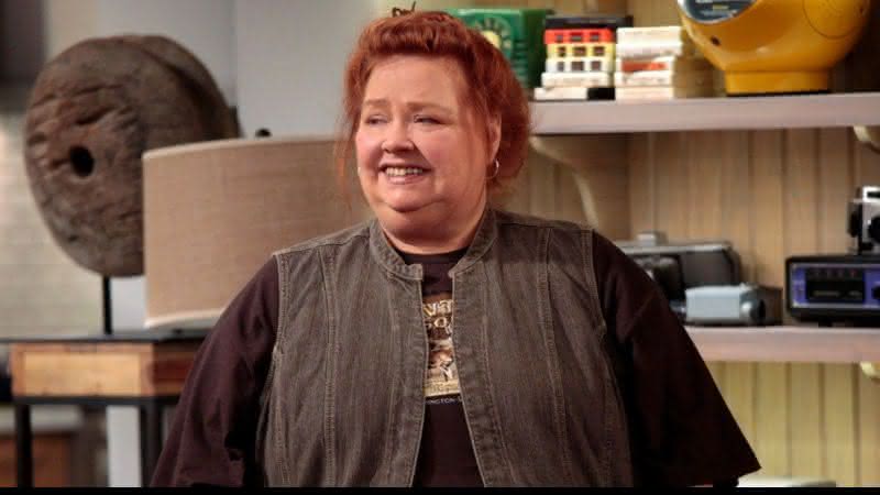 Conchata Ferrell em "Two and a Half Men" - Divulgação/CBS