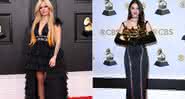 Avril Lavigne grávida? Olivia Rodrigo pode ter revelado segredo no Grammy 2022 - Divulgação/Getty Images: Photo by Amy Sussman/Photo by Mindy Small