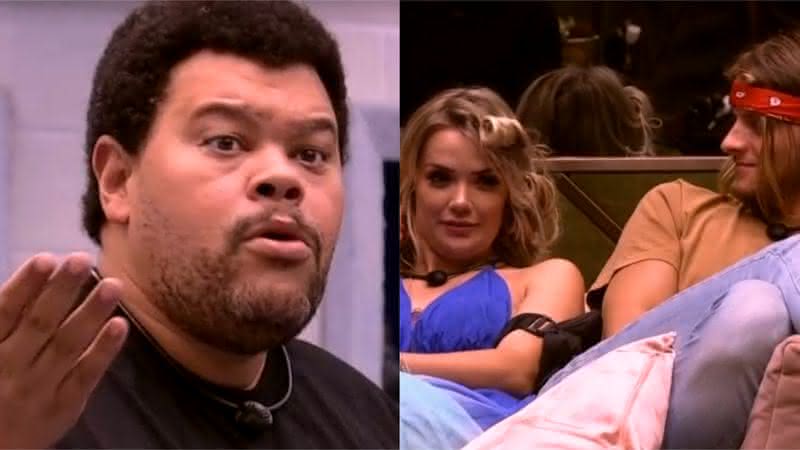 Babu Santana revelou que pretende desfazer casais, caso se salve do paredão, começando por Marcela e Daniel - Reprodução/Gshow