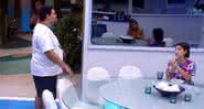 Babu Santana e Manu Gavassi no Big Brother Brasil 20 - Transmissão Globo