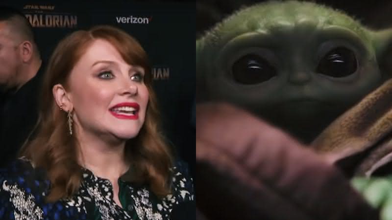 Bryce Dallas Howard comentou o sucesso do Baby Yoda - Reprodução/Youtube