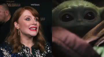 Bryce Dallas Howard comentou o sucesso do Baby Yoda - Reprodução/Youtube