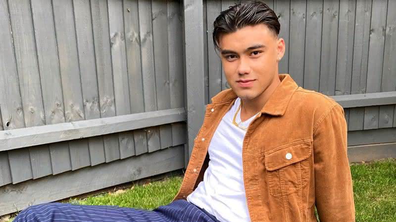 Bailey May, do Now United, em publicação nas redes sociais - Instagram