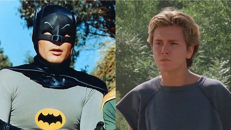 Adam West em Batman e River Phoenix em Running on Empty - ABC/Double Play