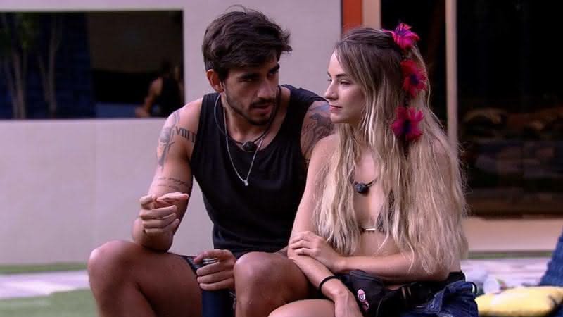 Gabi e Guilherme no BBB20 - Globo