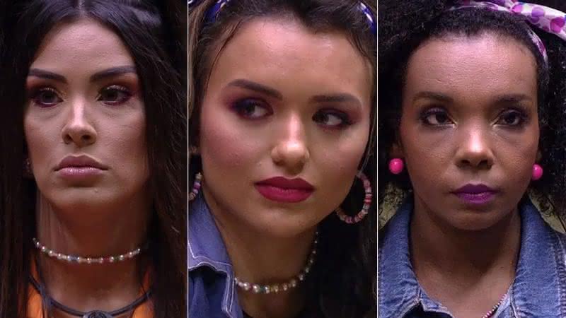 Ivy, Rafa e Thelma estão no paredão - Globo