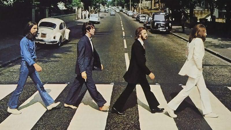 Beatles na capa de Abbey Road - Divulgação/Apple Records