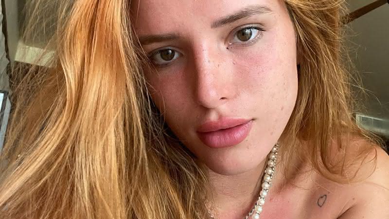 Bella Thorne em publicação nas redes sociais - Instagram