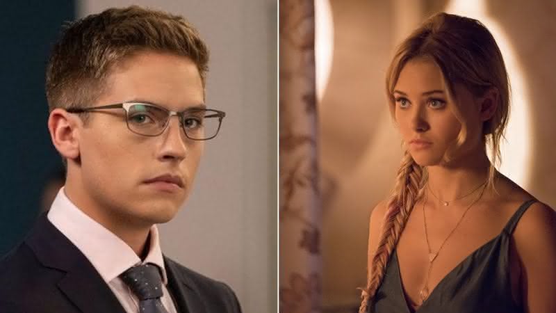 Dylan Sprouse e Virginia Gardner vão viver Travis Maddox e Abby Abernathy - (Divulgação/Diamond Films/Hulu)